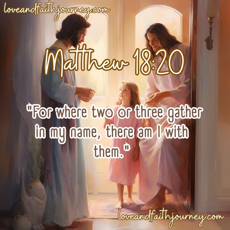 We gather with the lord